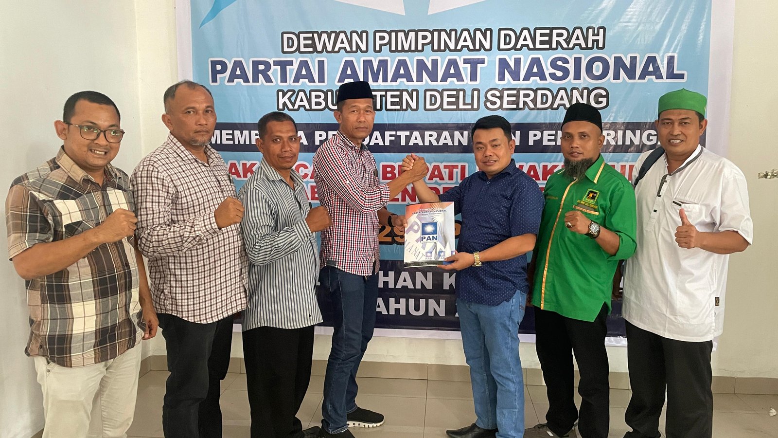 Tekad Bulat Maju Pilkada, Dr Misnan Aljawi Lanjut Daftar ke PAN, Demokrat dan PKB