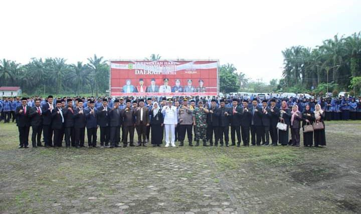 Pj Bupati Palas pimpin Upacara Peringatan Hari Otda Ke XXVIII (28) TAHUN 2024