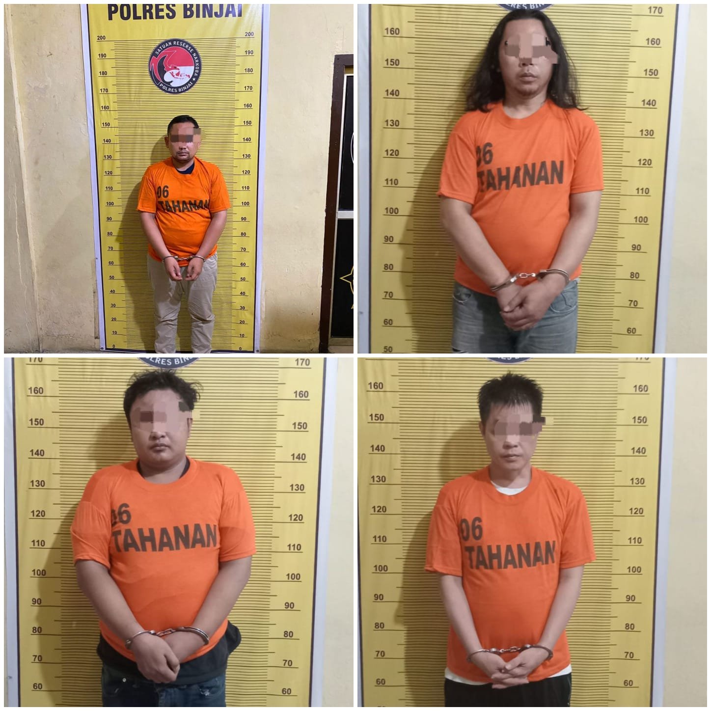 Polres Binjai Bongkar Sindikat Jaringan Pengedar Narkotika di Kota Binjai