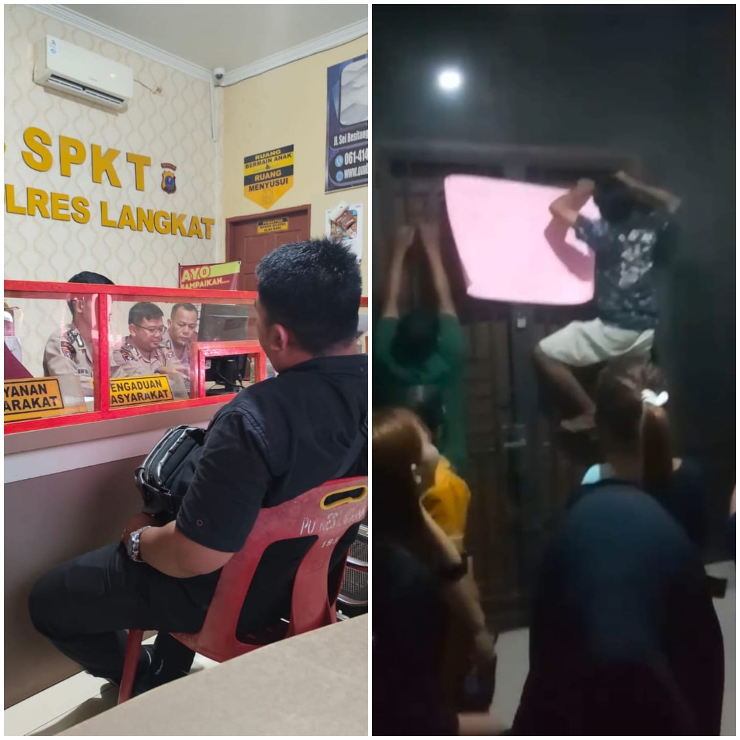 Penyegelan Kantor Desa Serapuh Asli Dilapor ke Polres Langkat, Pelaku Terancam 6 Tahun Penjara