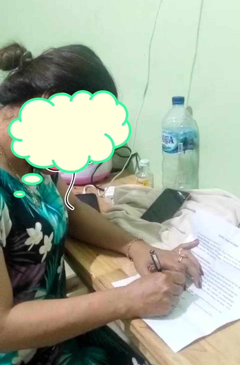Penyebar Vidio Mesra Akan Dilapor ke Polisi, Wanita Yang Dituding Selingkuhan Kades Nyatakan Berita Hoax