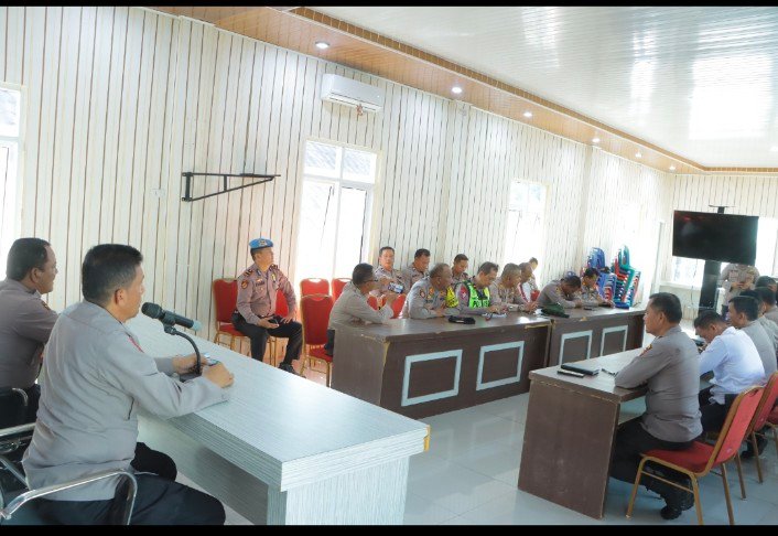 Polres Samosir, Latihan Pra Operasi Ketupat Toba 2024