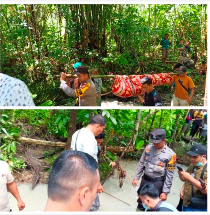 Seharian Tidak Pulang Pria Paruh Baya Ditemukan Ngambang di Sungai