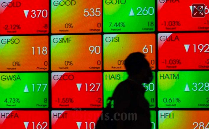 Dibebani Rupiah IHSG Ditutup Di Zona Merah, Harga Emas Naik Tajam