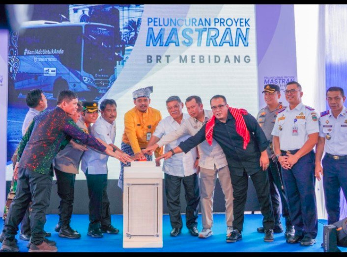 Luncurkan Mastran BRT Mebidang, Bobby Nasution: Hadirkan Moda Transportasi Andal, Nyaman Atasi Kemacetan