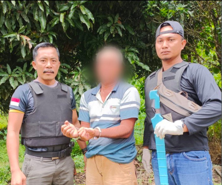 Pembacok Tetangga Hingga Tewas Berhasil Diamankan