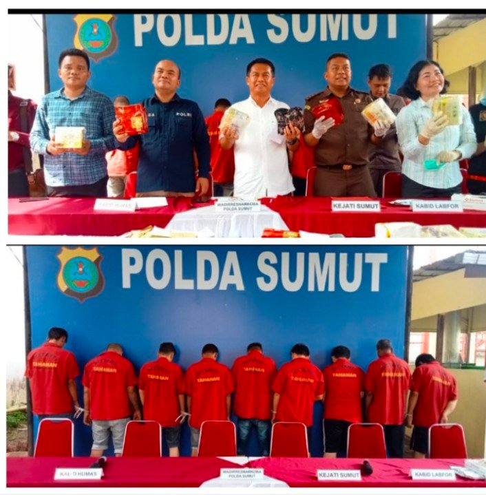 22 Februari – 9 April 26 Pelaku Narkoba dan 38 Kg Sabu Diamankan