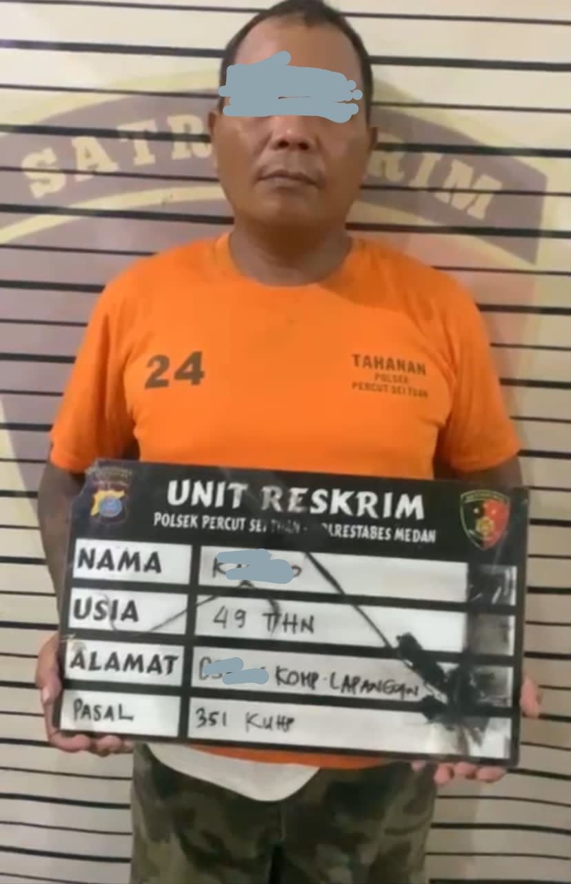 Polsek Percut Tangkap Pelaku Pembacokan