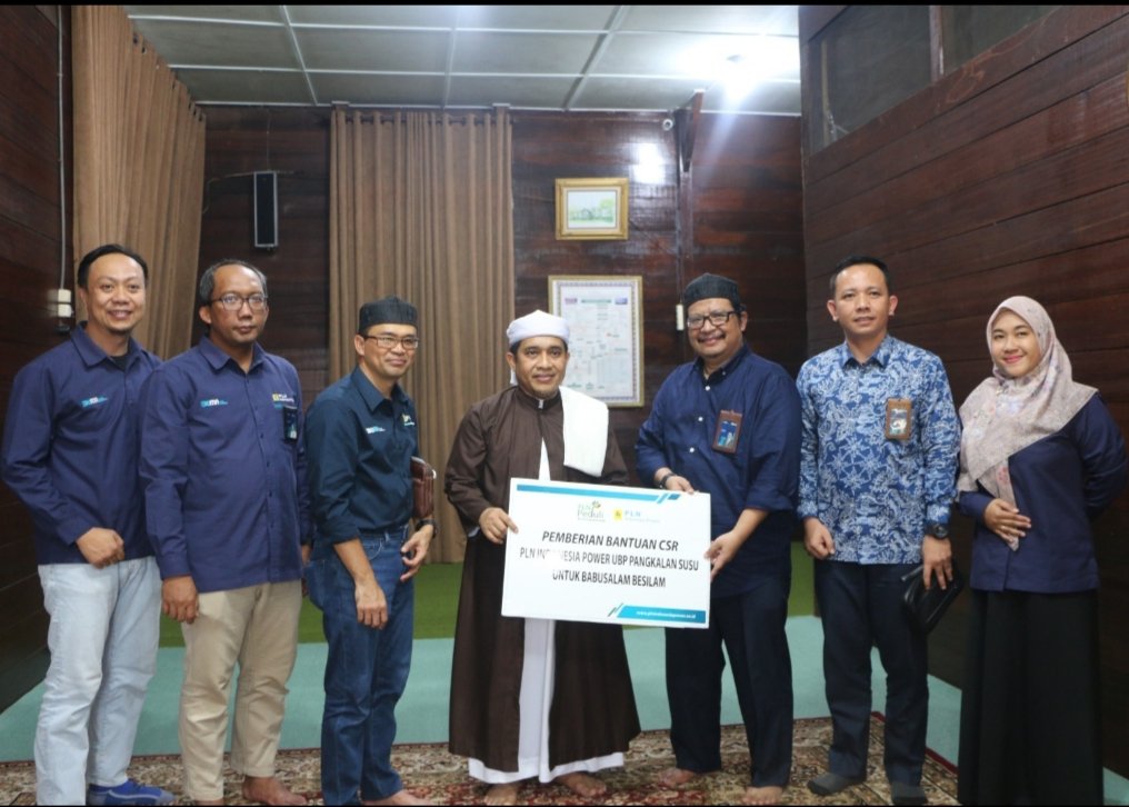 Direktur Operasi Batubara PLN Indonesia Power UNP P. Susu, Silaturahmi ke Tuan Guru Besilam