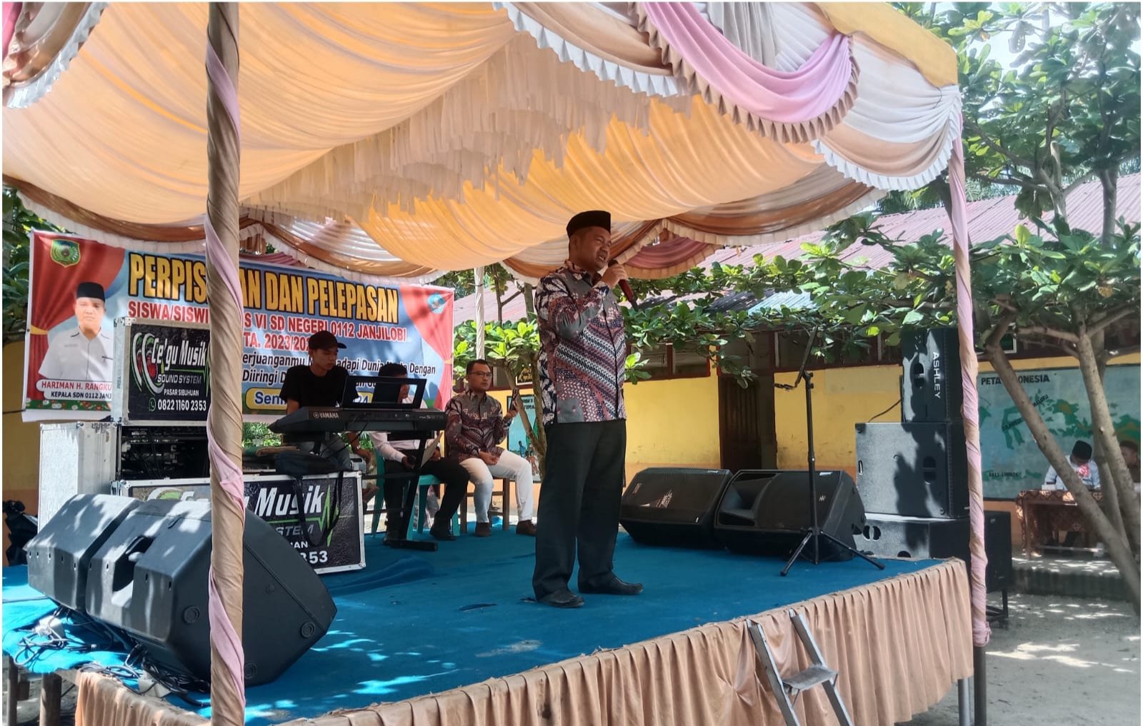 Acara Perpisahan Siswa Kelas VI SDN 0112 Janji Lobi, Penuh Haru dan Sukacita