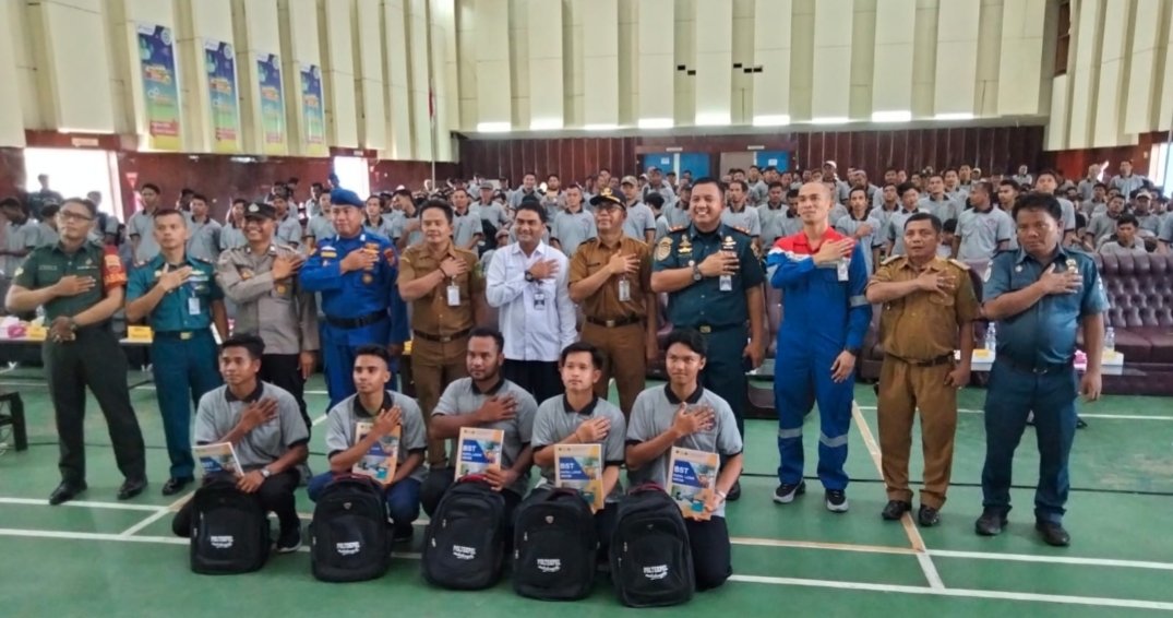 Politeknik Pelayaran Malahayati dan KSOP Kelas IV Pangkalan Susu Mengadakan Diklat Basic Safety Training Kapal Layar