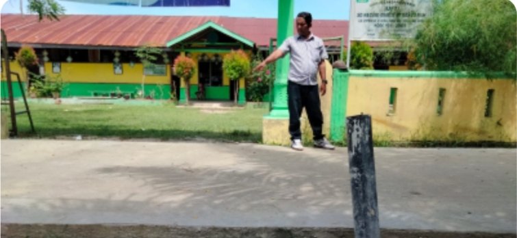 Warga Gembira Realisasi Pembangunan Jalan Rabat Beton