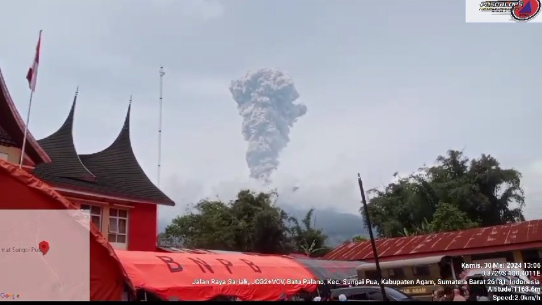 Gunung Marapi Erupsi, Status Level (III) Siaga