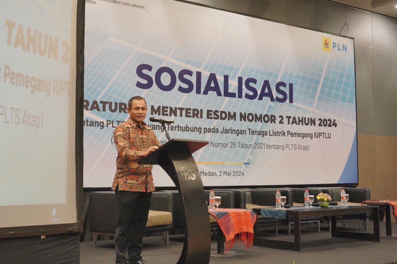 Ditjen EBTKI dan PLN UID Sumut Sosialisasi Permen ESDM Tentang PLTS Atap