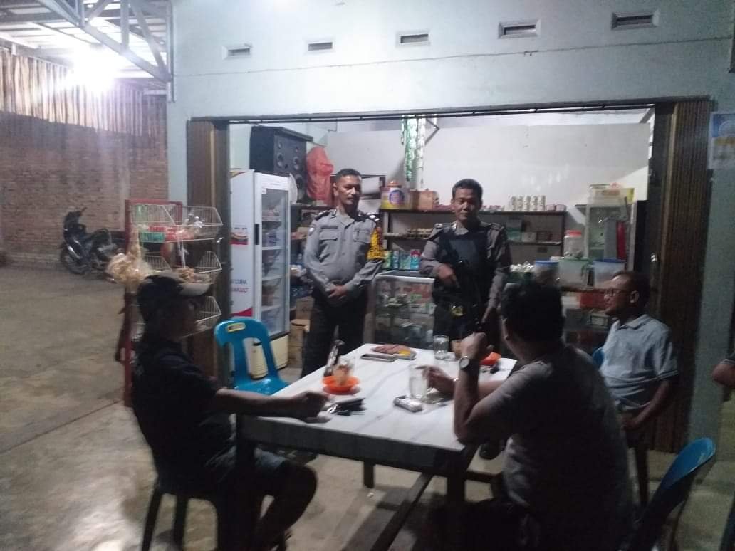 Jaga Harkamtibmas, Polsek Mardingding Giatkan Patroli Malam