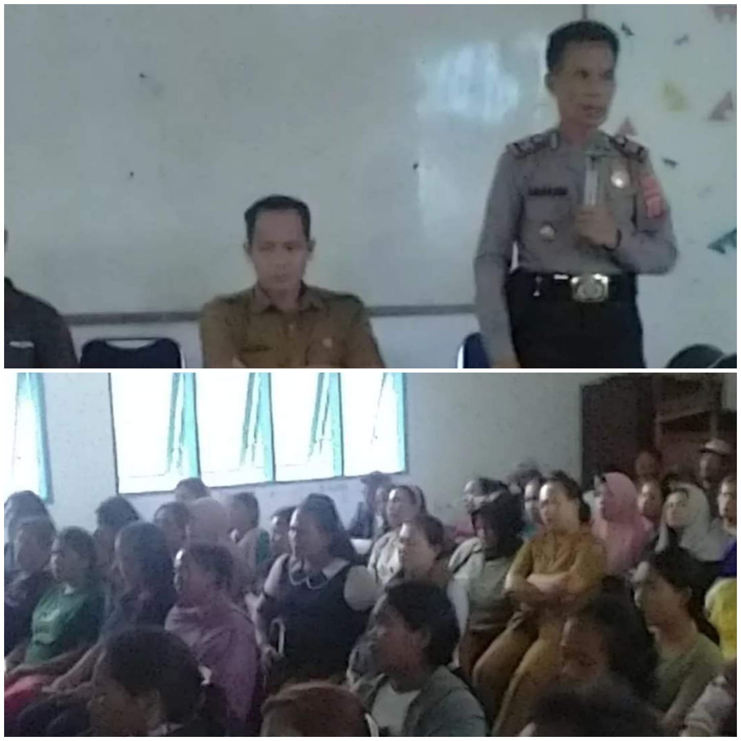 Polsek Munte Sosialisasi Bahaya Narkoba, Kepada Orang Tua Pelajar