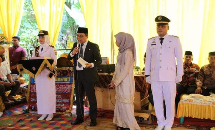Pj. Bupati Palas Hadiri Resepsi Pernikahan Purna Praja IPDN Angkatan XXVII