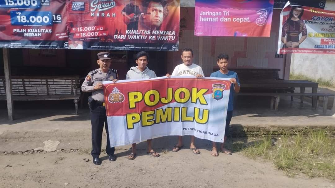 Jelang Pemilu Daerah 2024, Polsek Tigabinanga Tingkatkan Cooling System