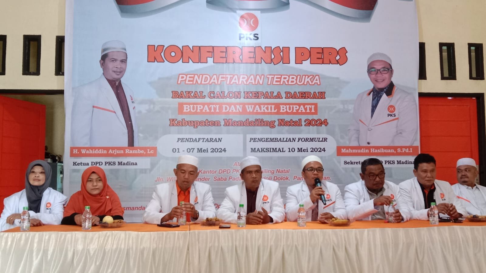 Kabar Baik Bagi Bacakada Madina, PKS Perpanjang Masa Pendaftaran