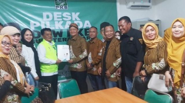Ketum Pujakesuma Eko Sopianto, Daftar Calon Gubernur Sumut ke PKB