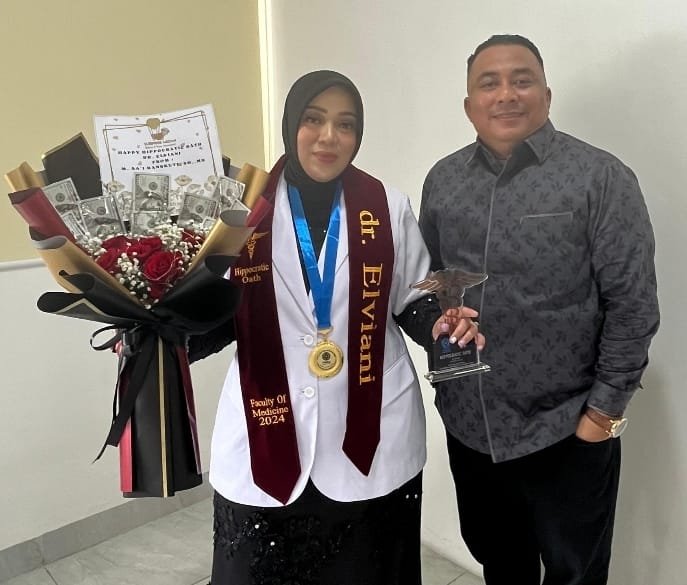 Walaupun Yatim Piatu, Elviani Mampu Meraih Gelar Dokter, M. Sa’i Rangkuti, SH, MH: Sosok Wanita Hebat, Kuat, Tabah dan Rendah Hati