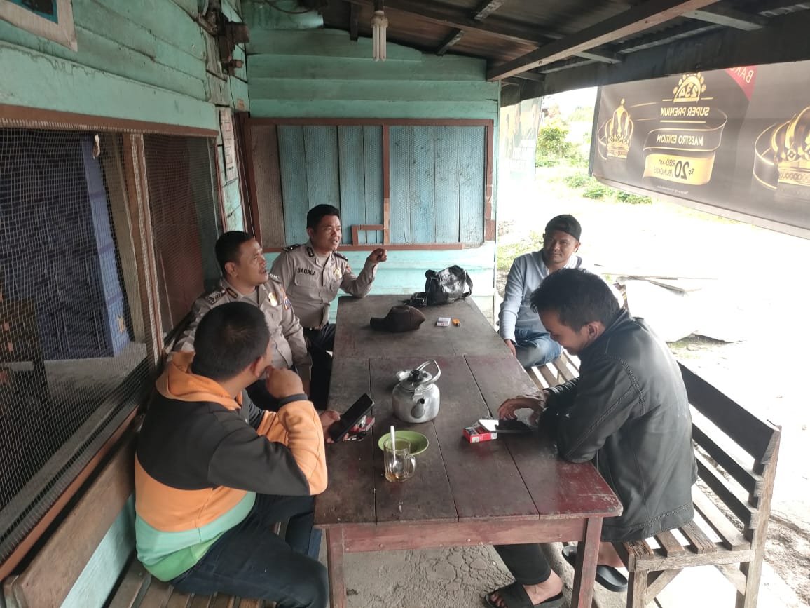 Polres Samosir Cegah Berita Hoax Melalui Jumat Curhat