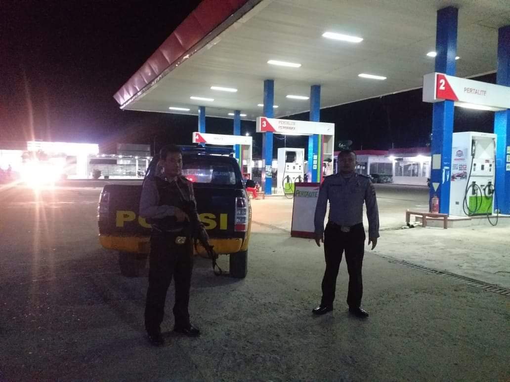 Berikan Rasa Aman dan Nyaman, Polsek Mardinding Mobile Patroli Malam