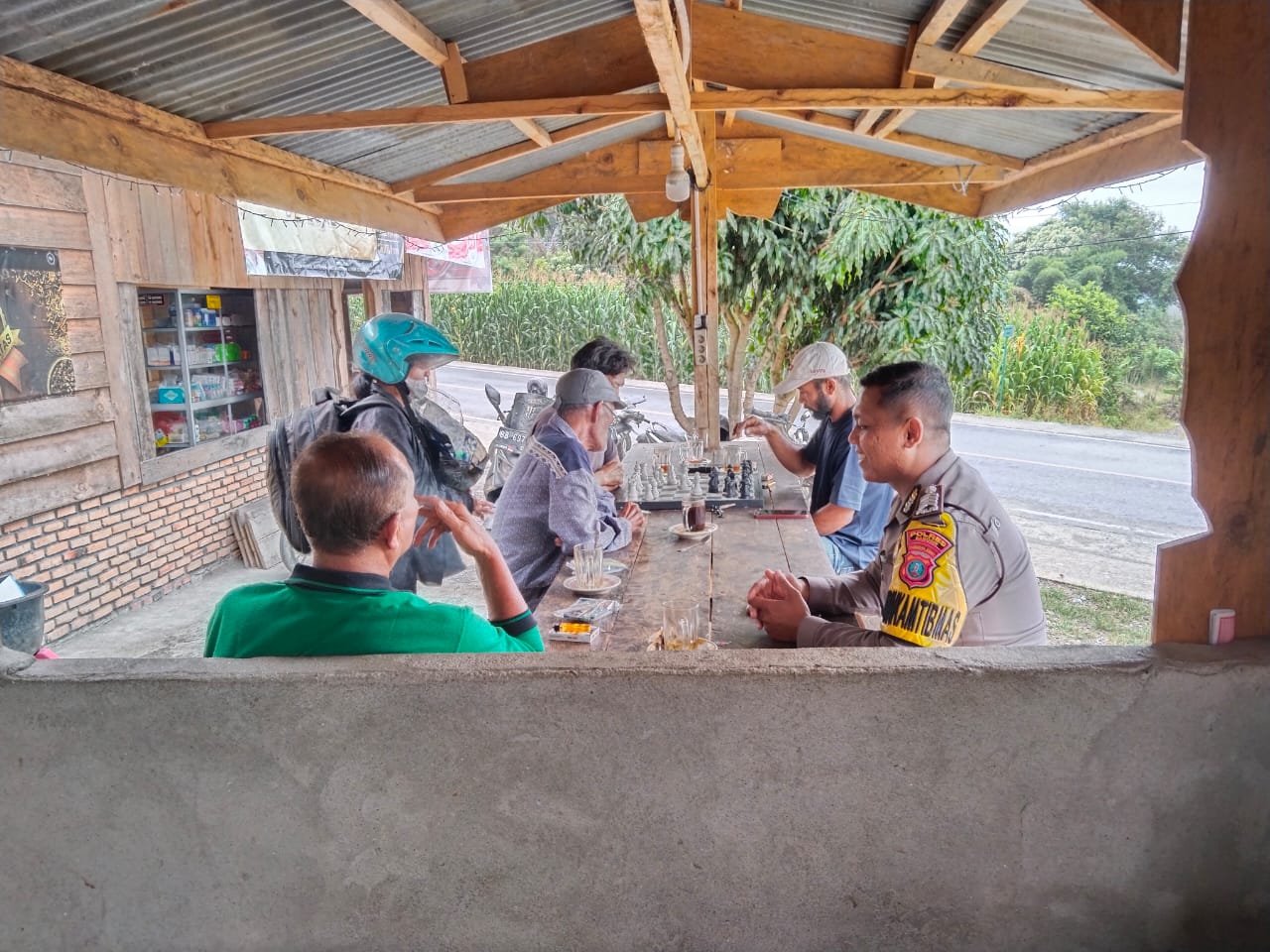 Polres Samosir Imbau Warga Ingat Dalihan Natolu