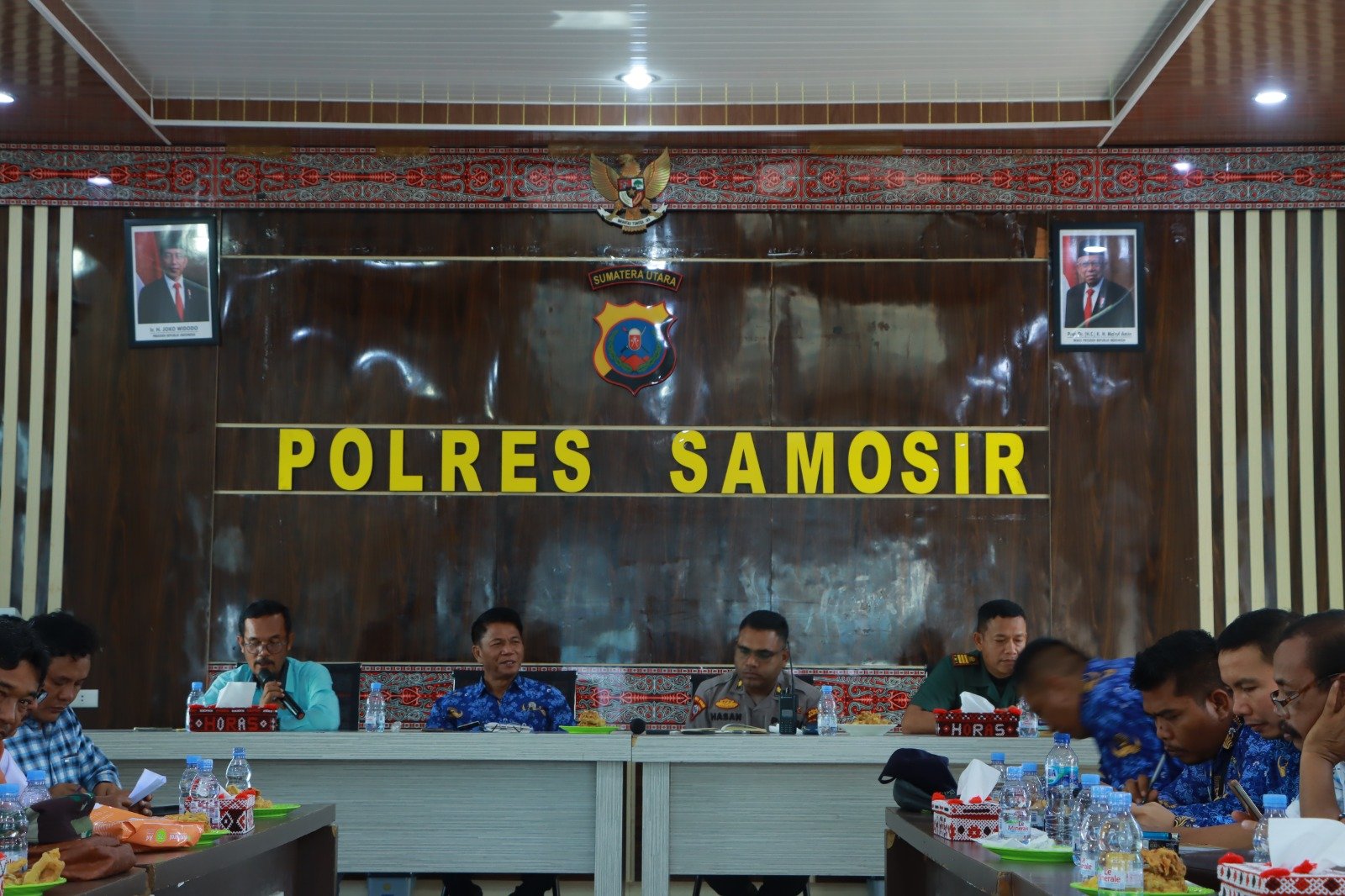 Polres Samosir Rakor Turnamen Sepak Bola, Bupati Cup Samosir 2024