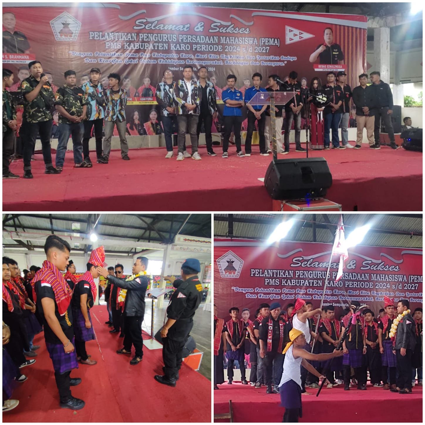 Sah .. Bastaria Depari Ketua PEMA Pemuda Merga Silima Periode 2024-2027