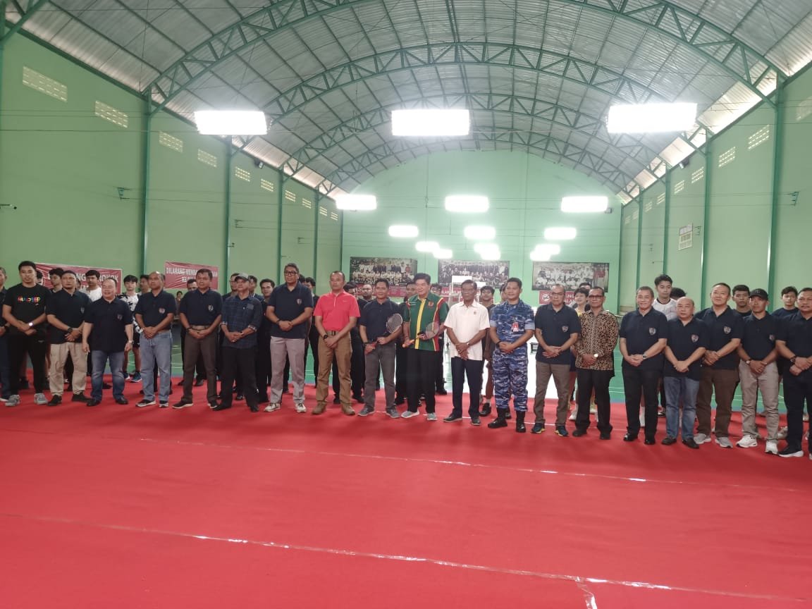 Kejuaraan Bulu Tangkis Dankosek I Cup Tahun 2024 Resmi Dibuka