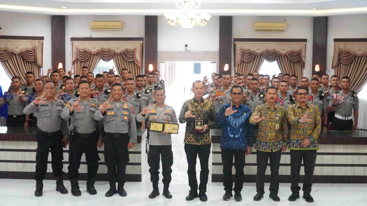 Pemkab Langkat Laksanakan Kegiatan Kohesi Sosial Siswa Diktukba Polri Gelombang-I TA. 2024