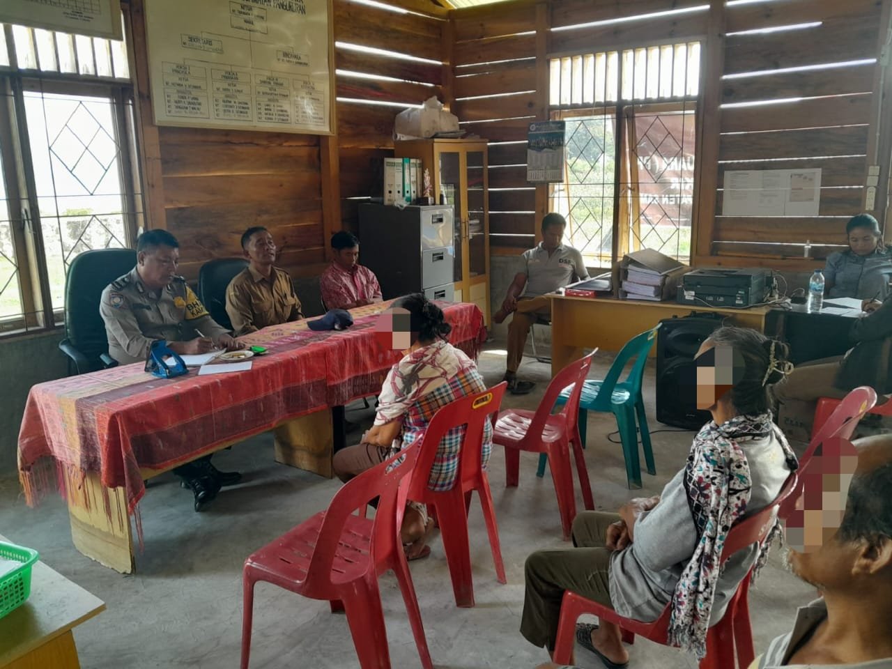 Polres Samosir Mediasi Terkait Sengketa Lahan