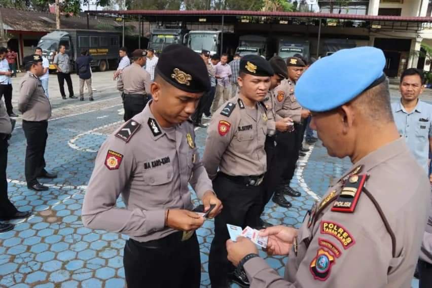 SiPropam Polres Tanah Karo Lakukan Gaktiblin Personel