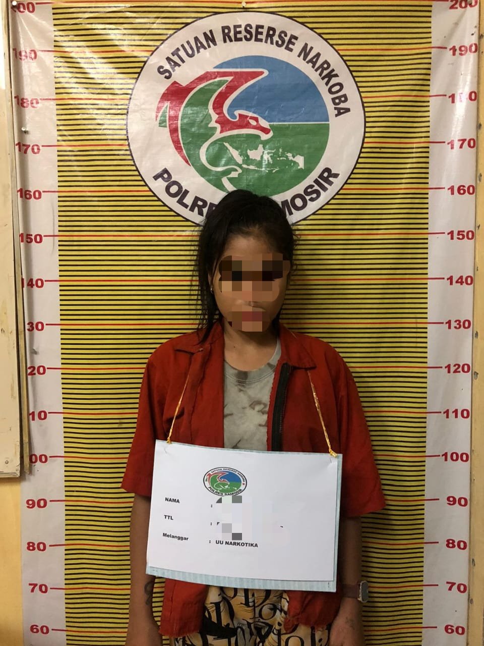 Polres Samosir Amankan 9 orang Tersangka Pengguna Narkoba