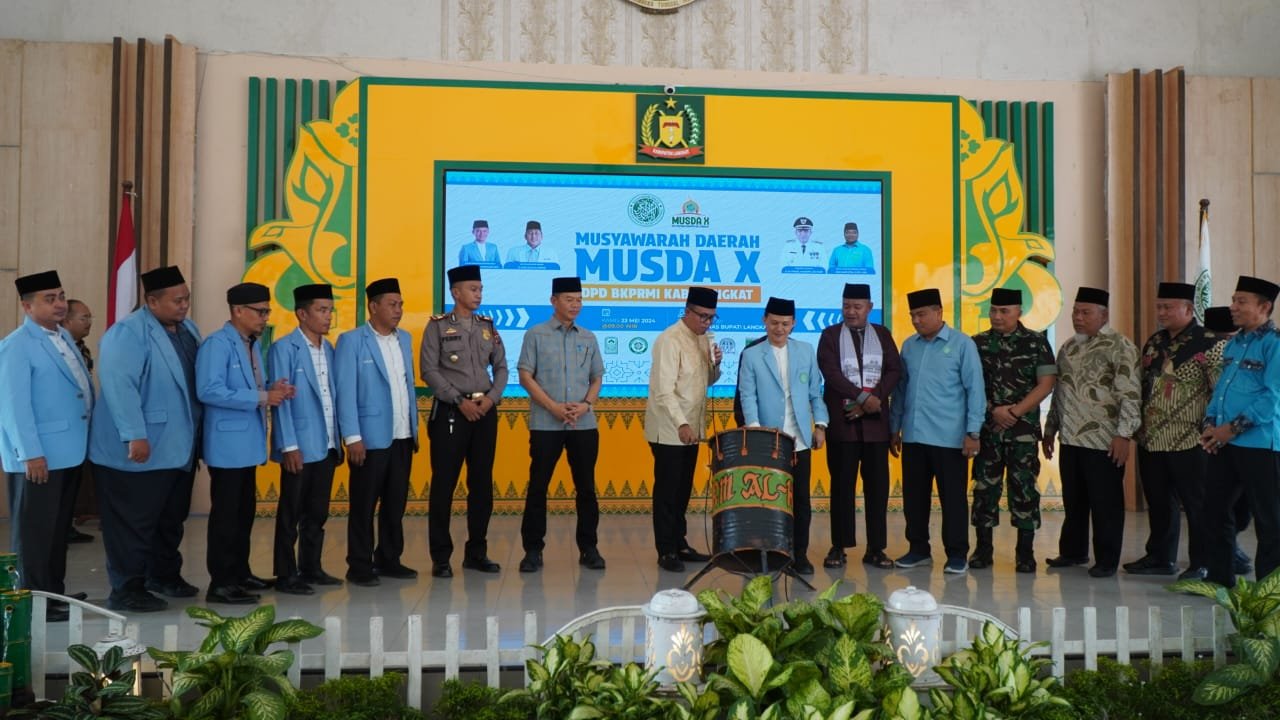 Pj. Bupati Langkat Berharap, BKPRMI Dapat Menciptakan Generasi Religius