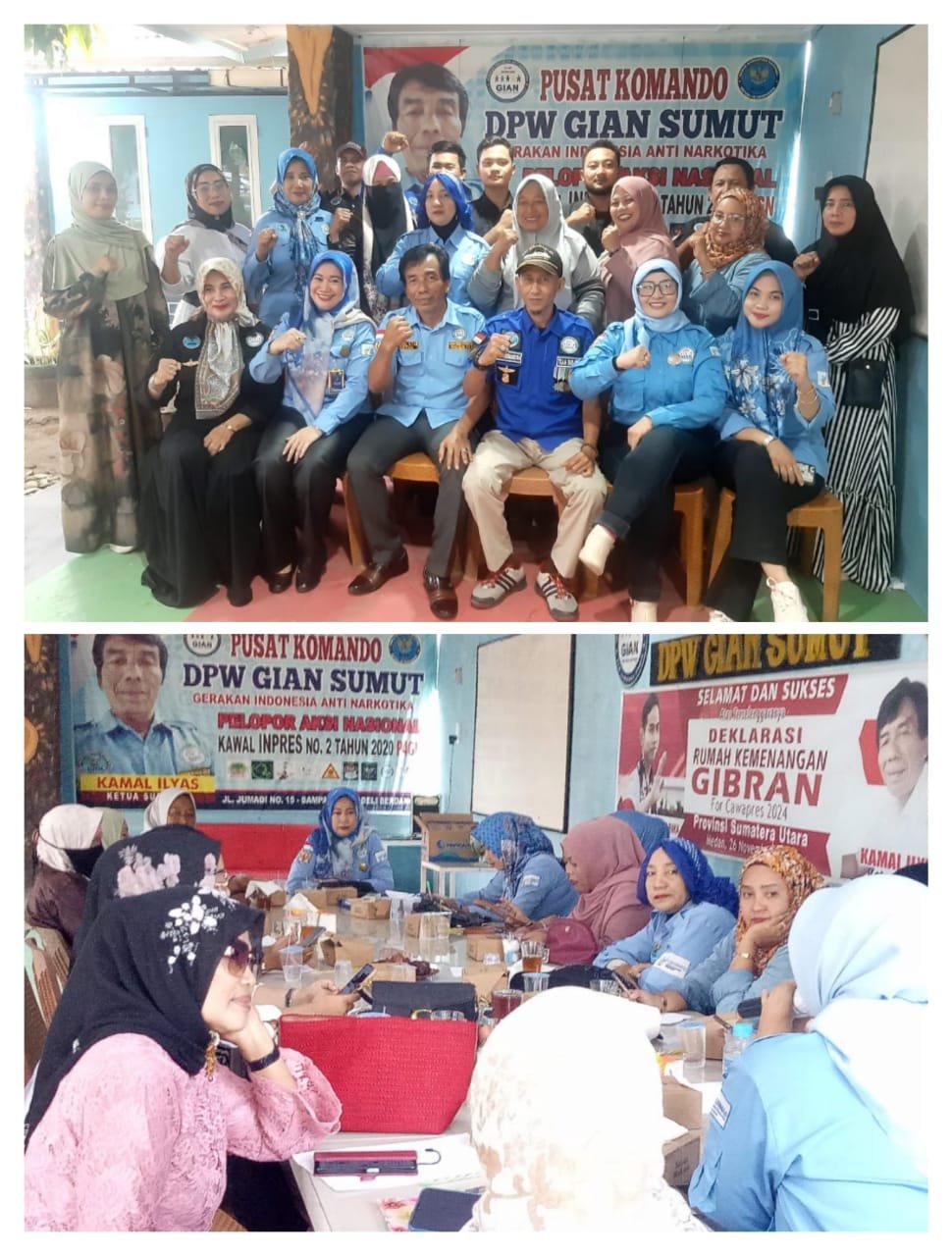 Ketua Srikandi GIAN Sumut, Gelar Rapat Penyusunan Pengurus