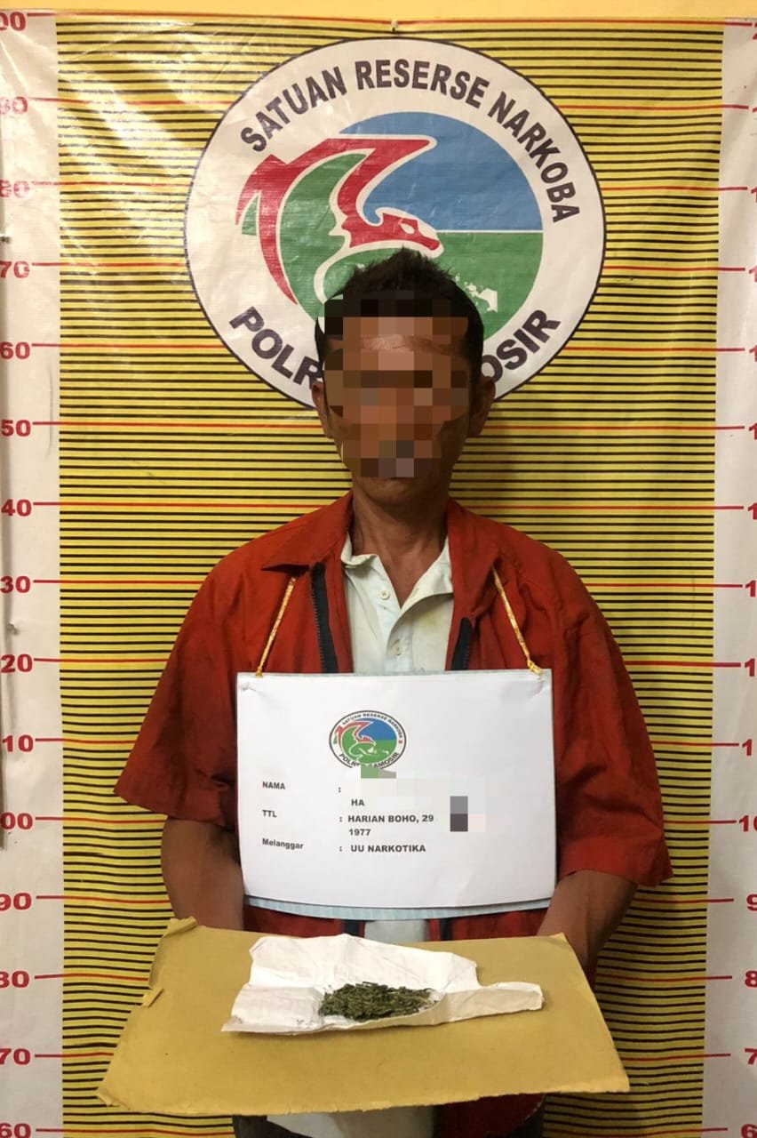 Polres Samosir Amankan PTHS Atas Kepemilikan Narkotika