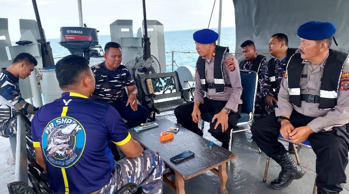 Sat Polairud Polres Langkat, Patroli Cegah Narkoba dan Barang Selundupan