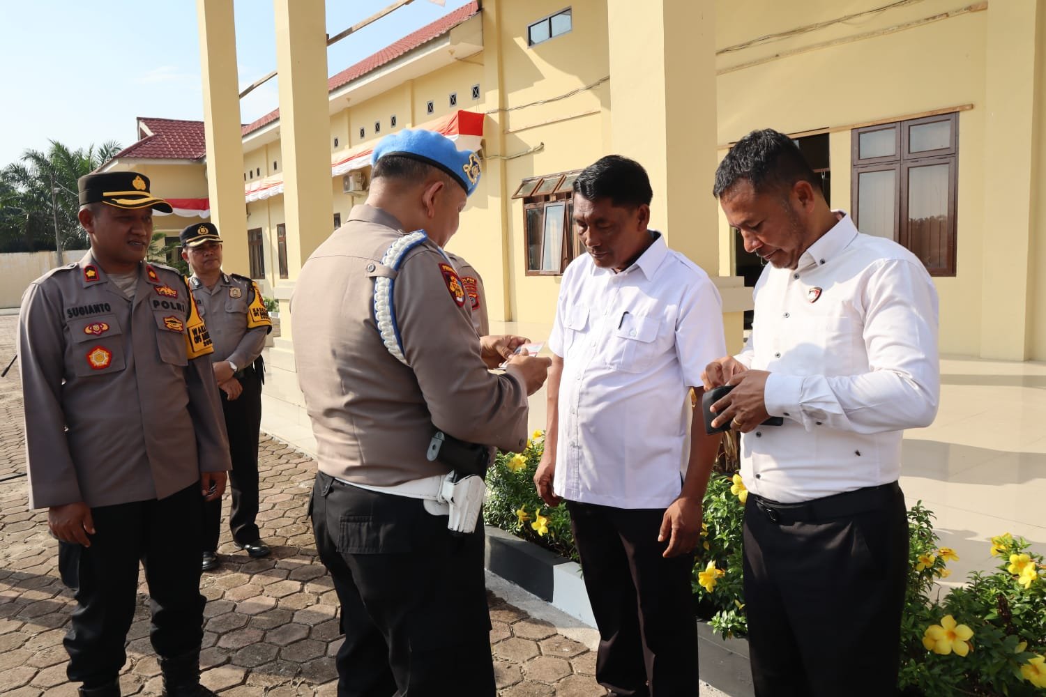 Si Propam Melaksanakan Operasi Gaktiblin dan Tes Urine Personil Polres Palas