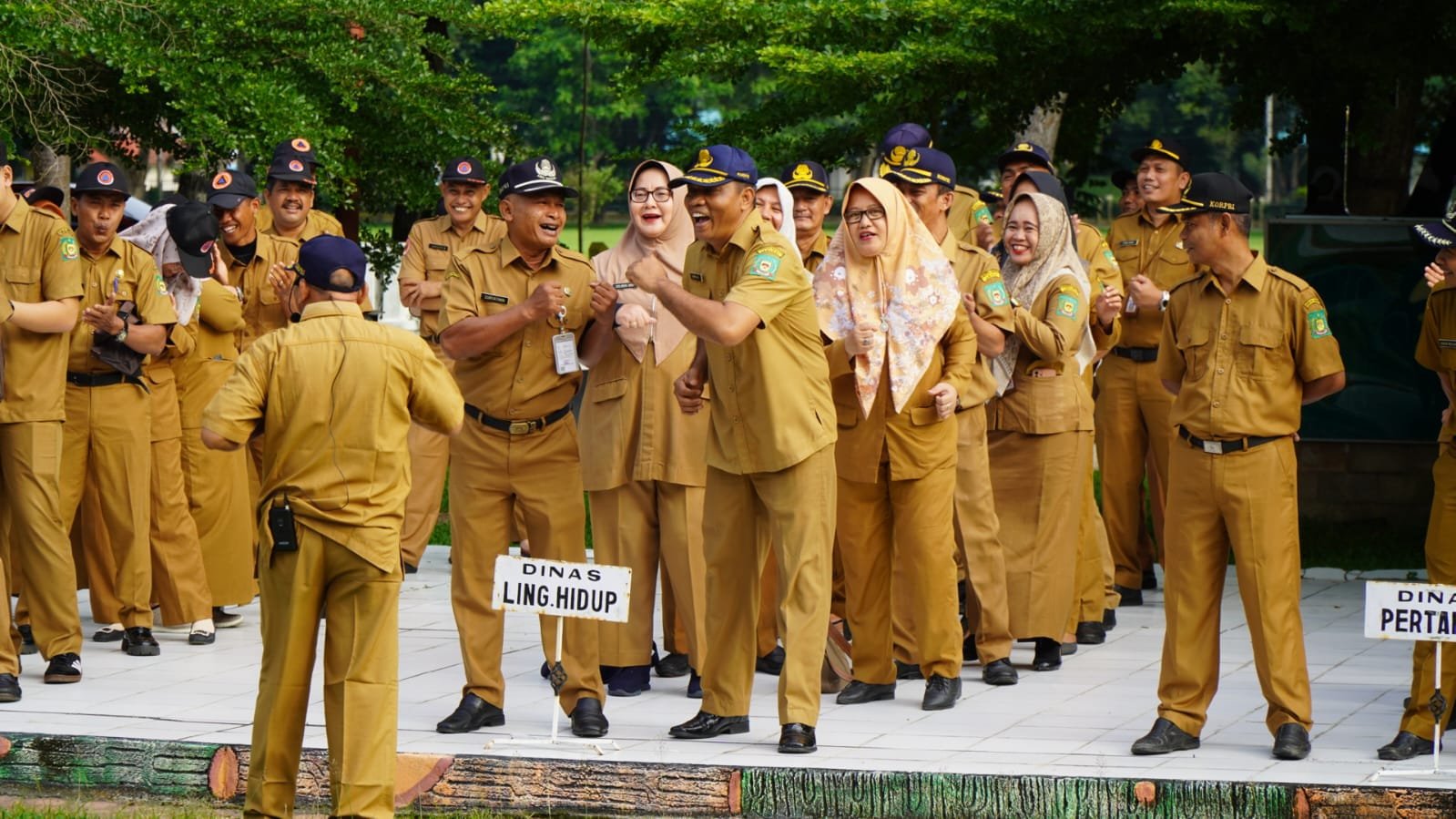 Asisten Administrasi Umum Pimpin Apel Gabungan Pemkab Langkat