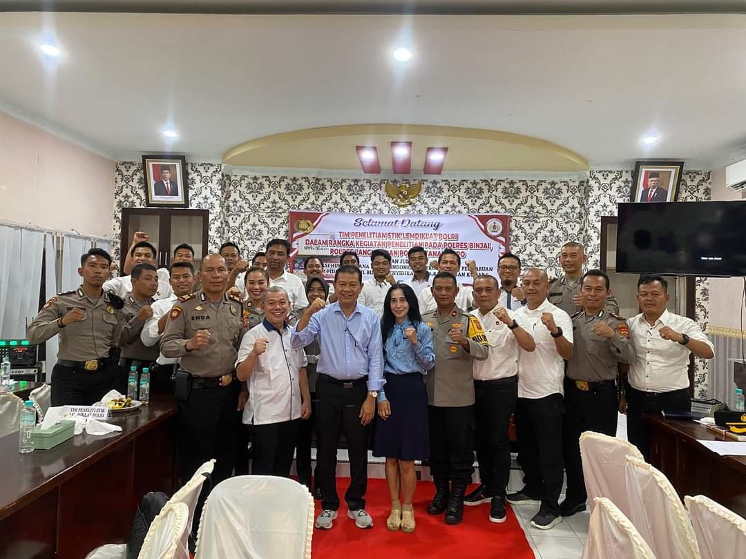 Jajaran Polres Tanah Karo Ikuti Penelitian Lemdiklat Polri