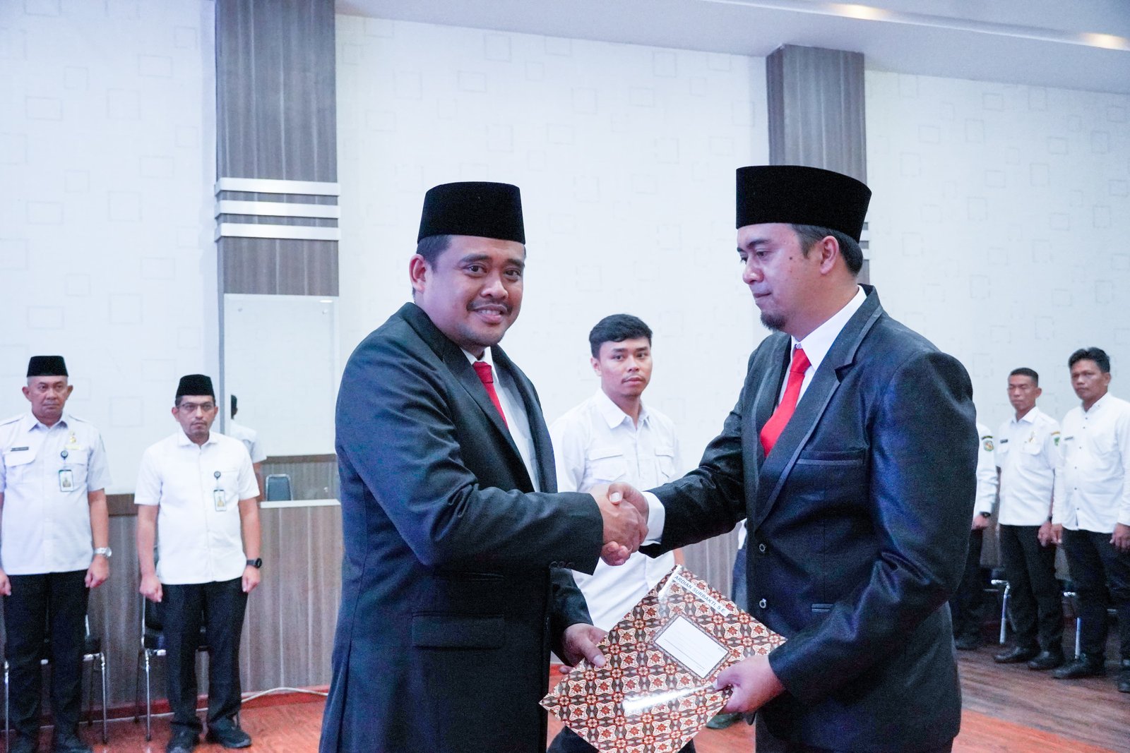 Lantik Dirut PUD Pembangunan, Ini Pesan Bobby Nasution