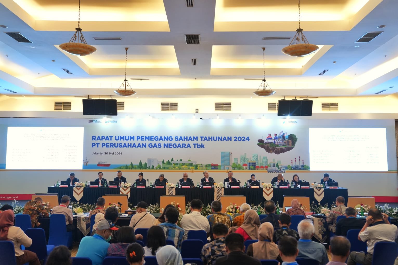 Fokus Optimalisasi Utilisasi Gas Bumi, RUPST PGN 2023 Tetapkan Pengurus Baru Perseroan dan Bagikan Deviden USD 222,43 Juta