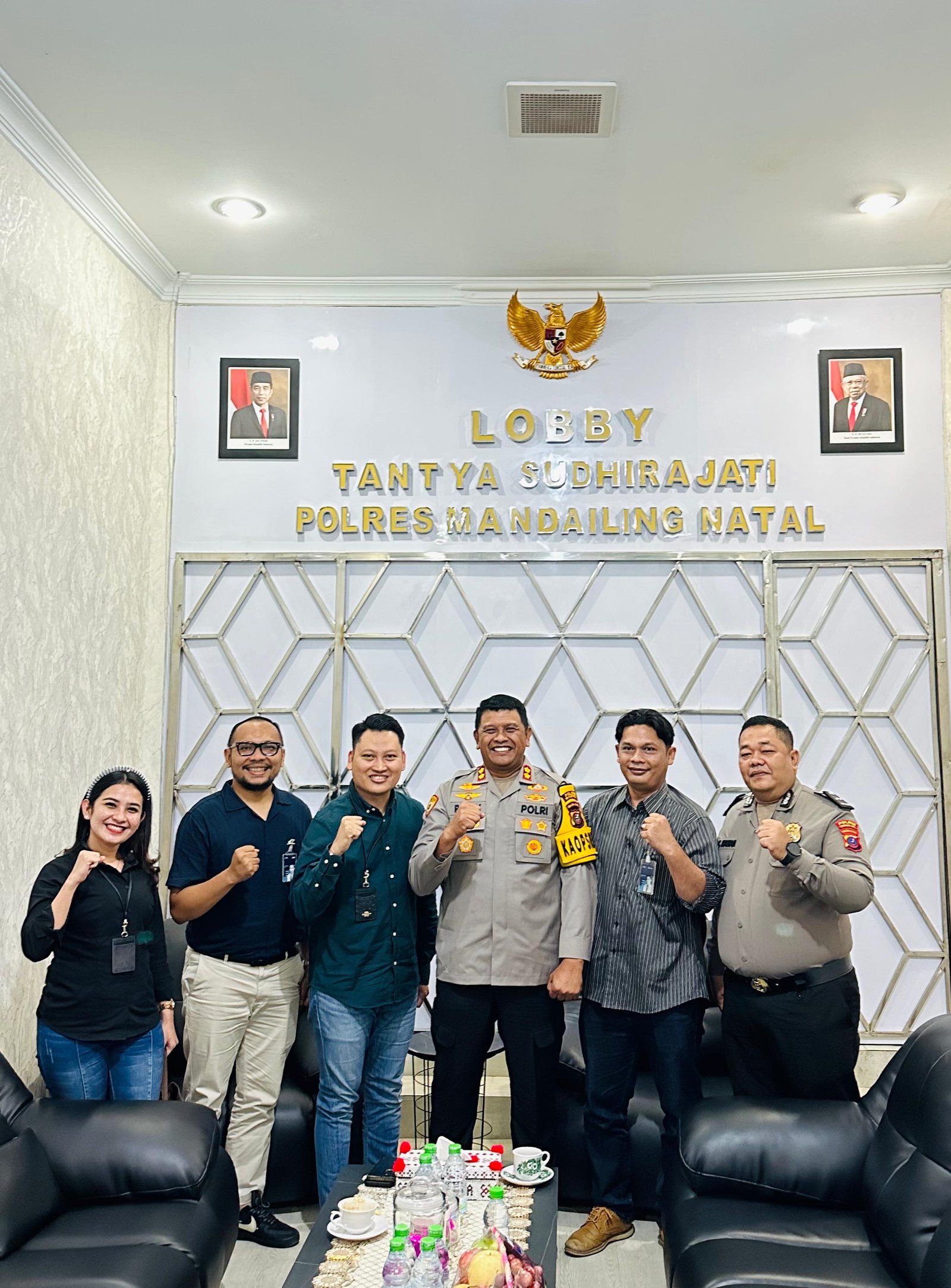 Pemimpin Bank BRI Cabang Panyabungan, Silaturahmi Dengan Kapolres Madina