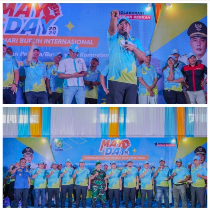 Di Peringatan May Day 2024, Bobby Nasution Ingin Kesetaraan dan Kesejahteraan Buruh Ditingkatkan