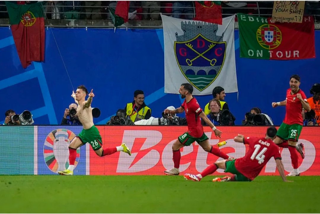Euro 2024, Portugal 2 vs Republik Ceko 1