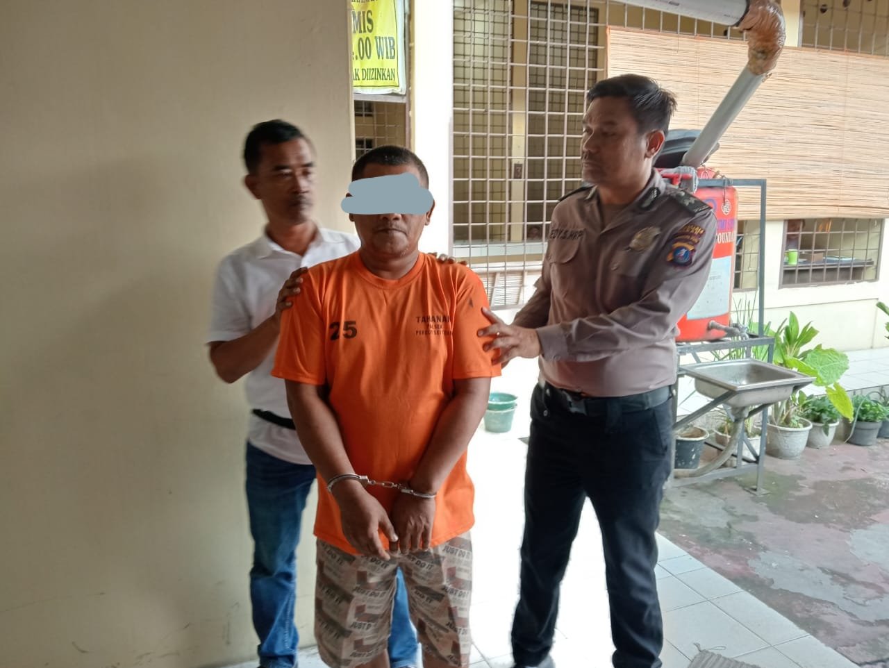 Pelaku Pembacokan di Pasar 3 Ditembak Polisi