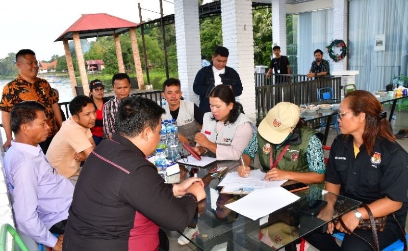 Bupati Samosir Ikuti Coklit untuk Validitas Data Pemilih Pilkada 2024
