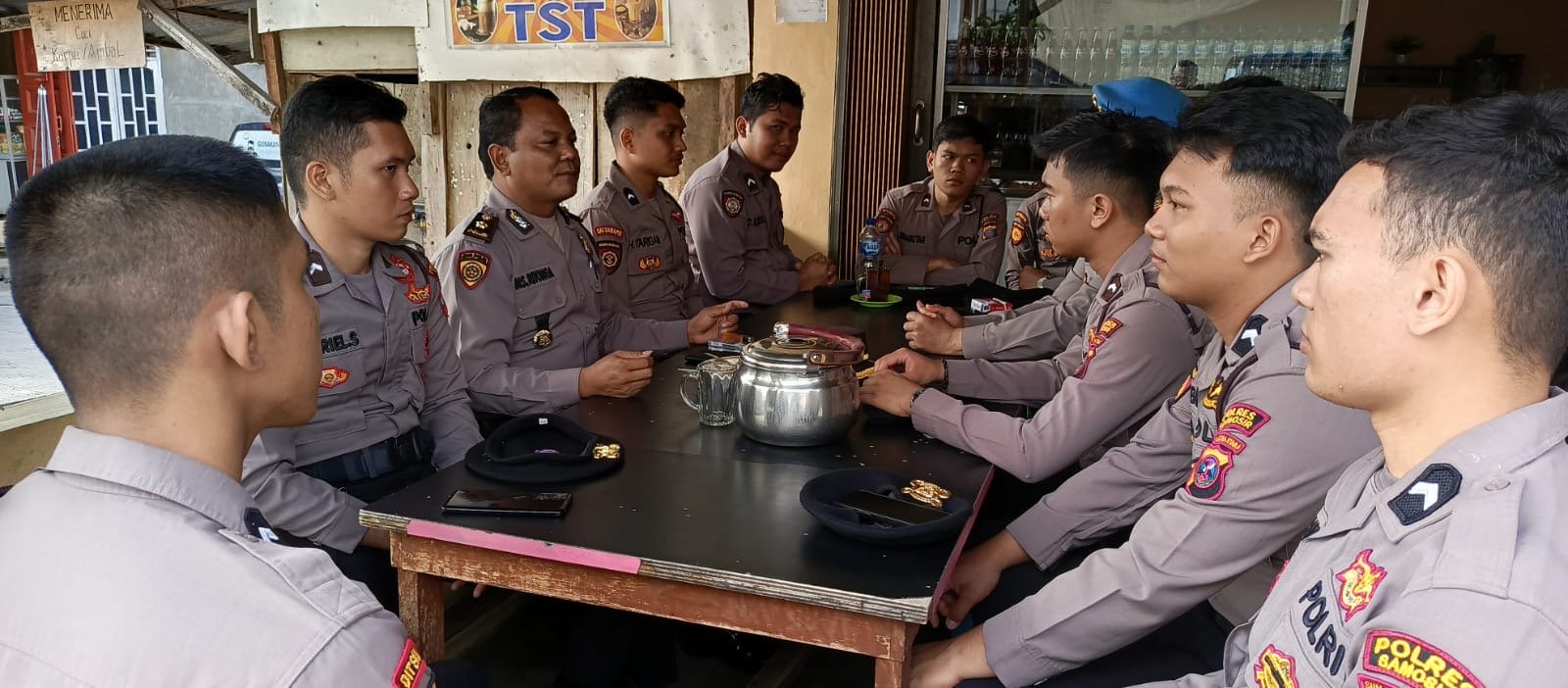 Beri Arahan ke Bintara Remaja, Polres Samosir Tekankan Sikap Disiplin dan Jadi Teladan